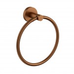 Otus Brushed Copper Slimline SS Towel Ring Otus Brushed Copper Slimline SS Towel Ring